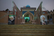 گزارش تصویری: رونمایی از یادمان شهید گمنام در کوی دانشگاه تهران