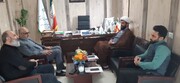جلسه با مدیرکل سازمان تبلیغات اسلامی استان گلستان