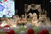 برگزاری جشن ازدواج ۴۴ زوج جوان در چهل و چهارمین سالگرد پیروزی انقلاب اسلامی