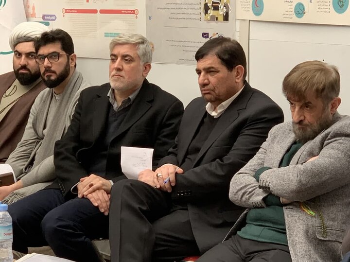 نشست صمیمی مسئولین خانه‌های احسان با معاون اول رئیس‌جمهور