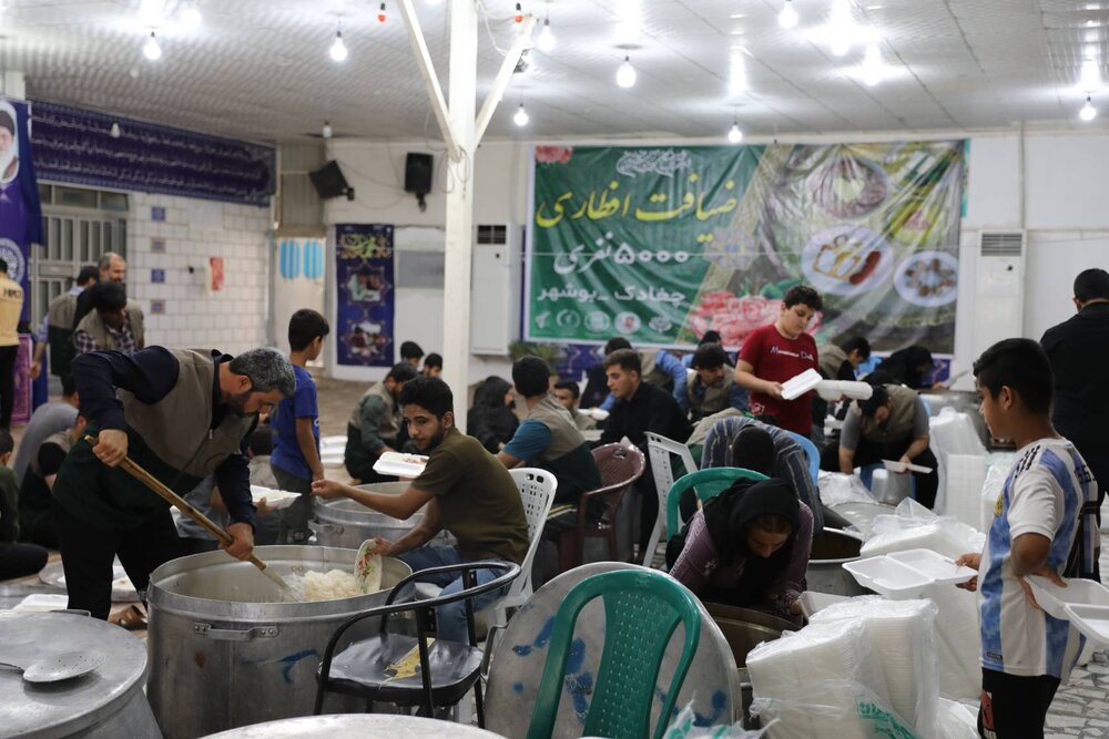 گزارش_تصویری 
ضیافت افطاری ویژه نیازمندان شهر چغادک