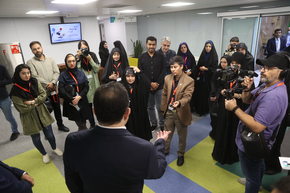 مراسم روز خبرنگار در مرکز جامع سرطان برکت