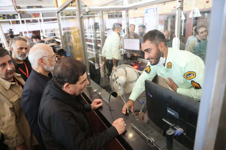 بازدید از مرز مهران و شلمچه