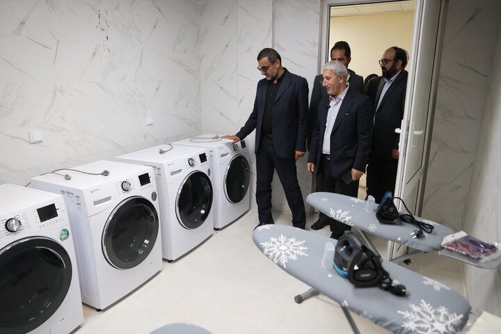 افتتاح دوازدهمین خوابگاه دانشجویی دخترانه احداث شده توسط ستاد اجرایی فرمان امام