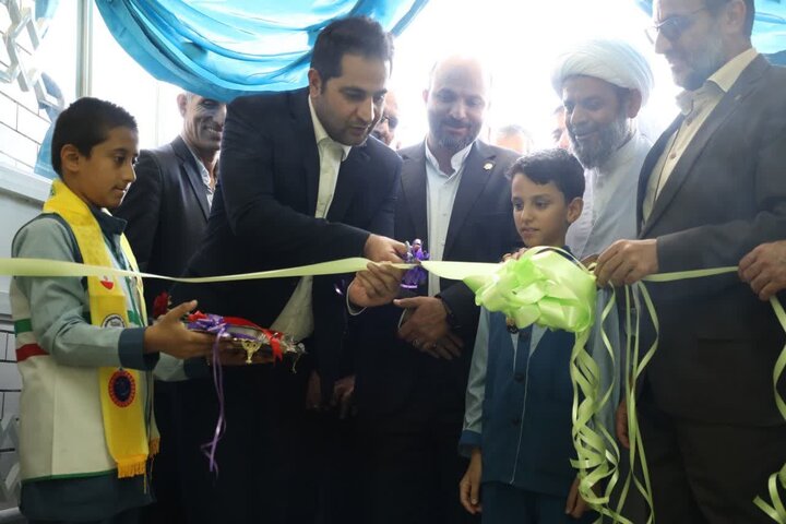 افتتاح مدرسه برکت شهدای معلم در بشرویه