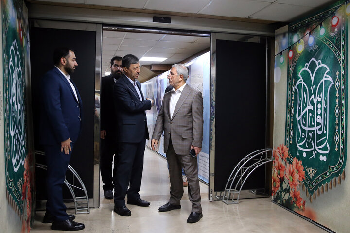 آیین تودیع و معارفه رئیس ستاد اجرایی فرمان امام