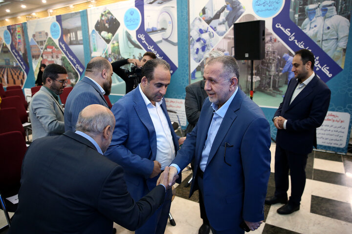 آیین تودیع و معارفه رئیس ستاد اجرایی فرمان امام