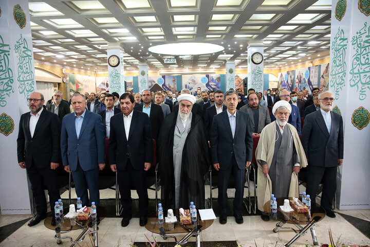 آیین تودیع و معارفه رئیس ستاد اجرایی فرمان امام