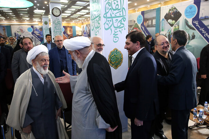 آیین تودیع و معارفه رئیس ستاد اجرایی فرمان امام