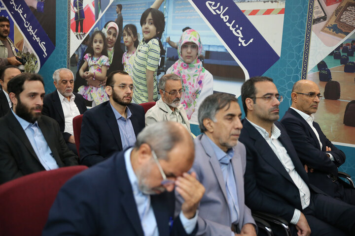 آیین تودیع و معارفه رئیس ستاد اجرایی فرمان امام