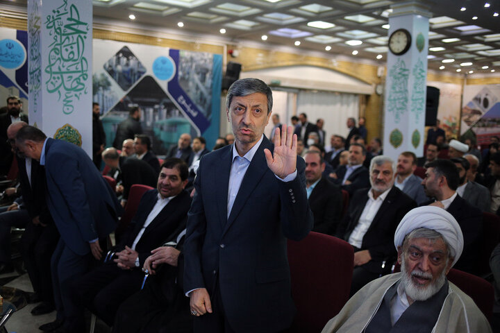 آیین تودیع و معارفه رئیس ستاد اجرایی فرمان امام