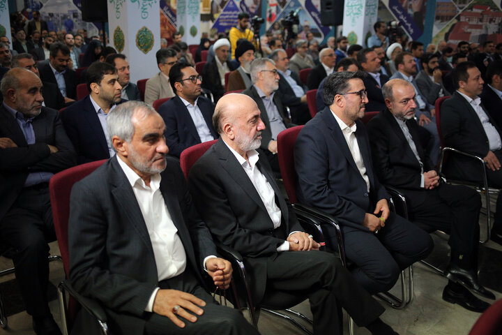 آیین تودیع و معارفه رئیس ستاد اجرایی فرمان امام