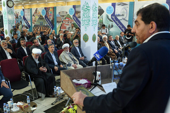 آیین تودیع و معارفه رئیس ستاد اجرایی فرمان امام