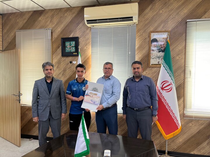 تجلیل از مدال آوران جام شهدای 15 خرداد هرمزگانی