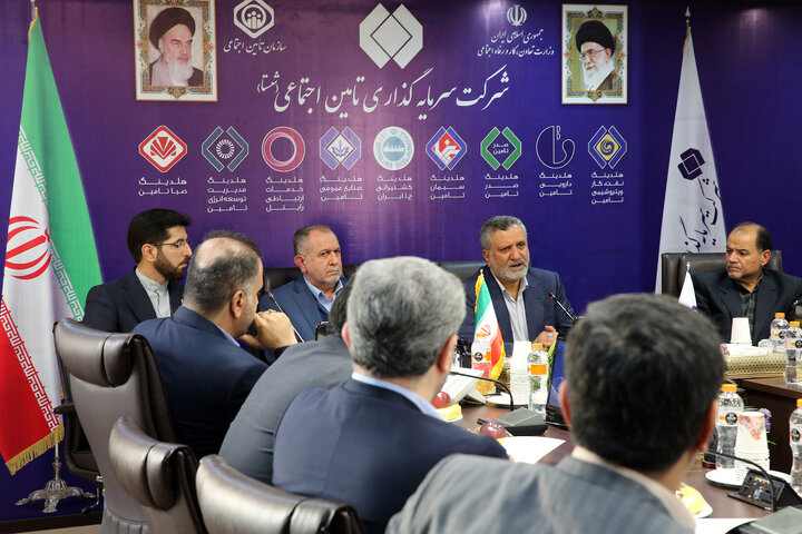 معارفه عارف نوروزی مدیر عامل شستا