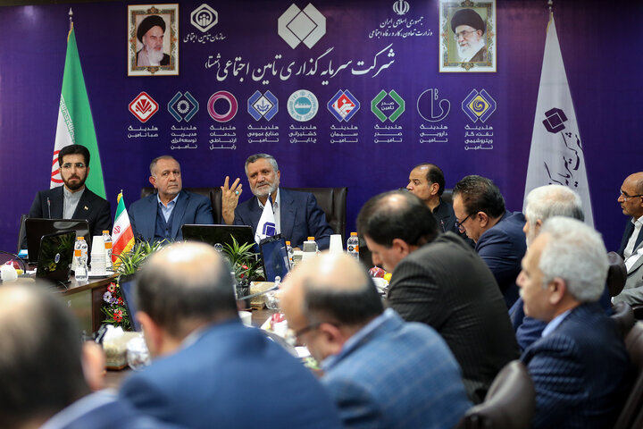 معارفه عارف نوروزی مدیر عامل شستا