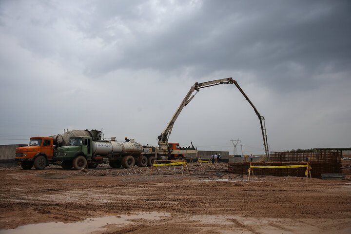 کارخانه در حال ساخت قند شهدای دزفول