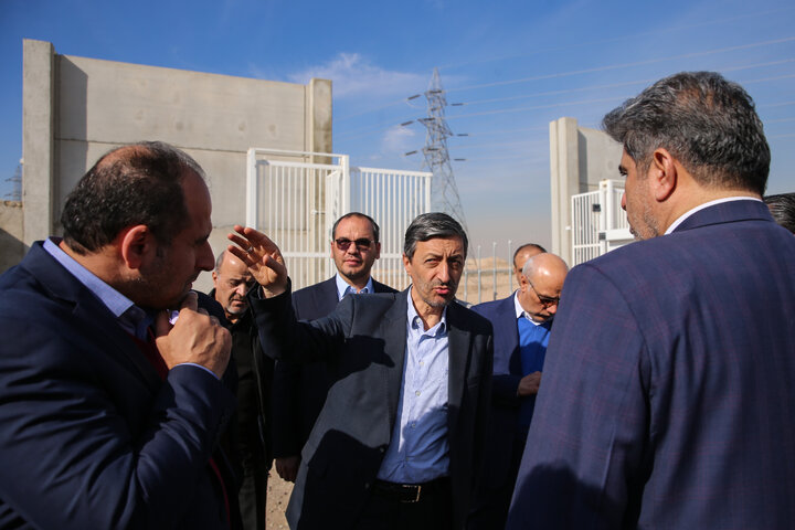 بازدید سید پرویز فتاح رییس ستاد اجرایی فرمان امام از پروژه منطقه ویژه اقتصادی ری