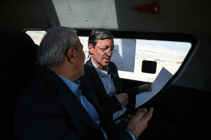 بازدید سید پرویز فتاح رییس ستاد اجرایی فرمان امام از پروژه منطقه ویژه اقتصادی ری