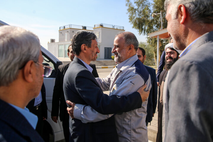 بازدید سید پرویز فتاح رییس ستاد اجرایی فرمان امام از پروژه منطقه ویژه اقتصادی ری