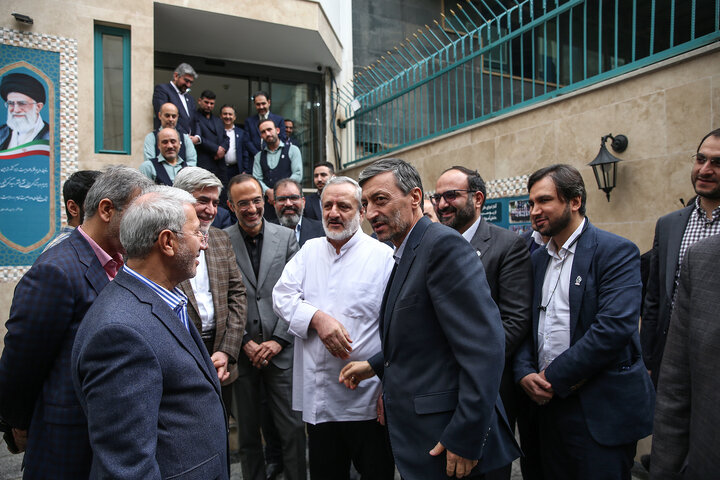 بازدید پرویز فتاح رییس ستاد اجرایی فرمان امام  از بنیاد ۱۵خرداد