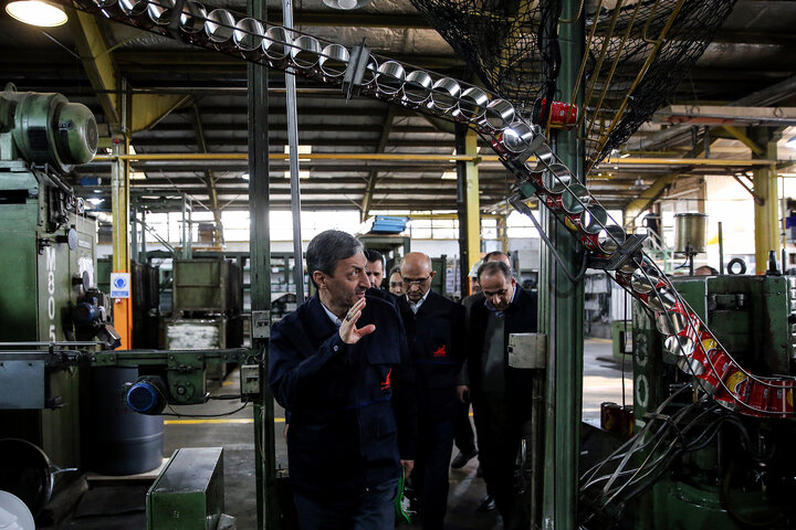 بازدید رئیس ستاد اجرایی فرمان امام از پالایشگاه نفت پارس