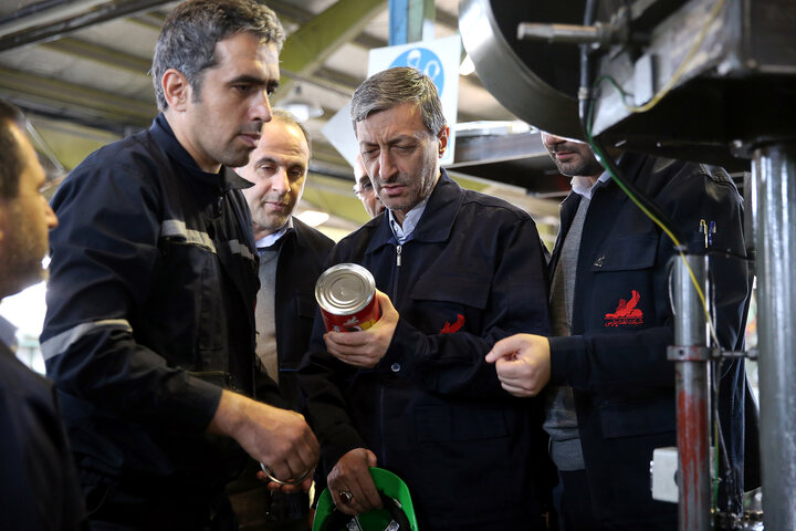 بازدید رئیس ستاد اجرایی فرمان امام از پالایشگاه نفت پارس