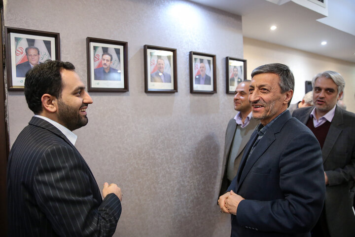 مراسم تودیع و معارفه رئیس هیئت مدیره بنیاد برکت