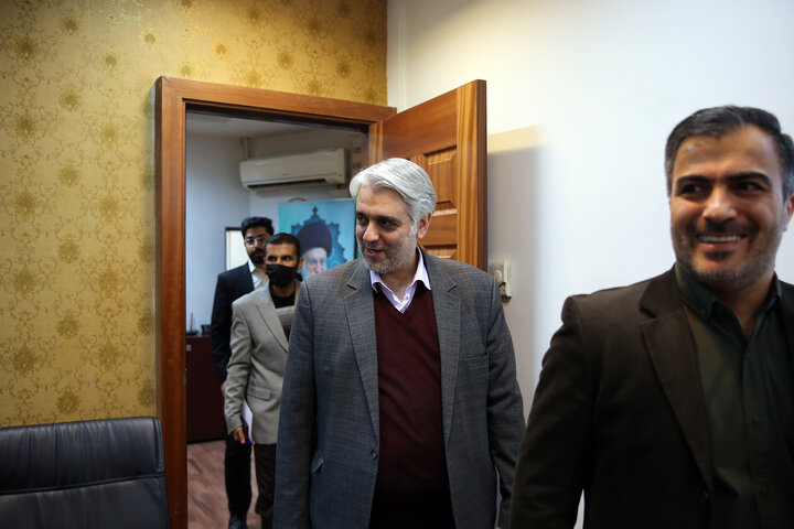 مراسم تودیع و معارفه رئیس مرکز اطلاع‌رسانی ستاد اجرایی فرمان امام