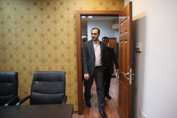 مراسم تودیع و معارفه رئیس مرکز اطلاع‌رسانی ستاد اجرایی فرمان امام