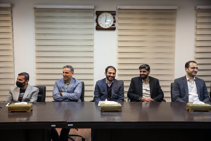 مراسم تودیع و معارفه رئیس مرکز اطلاع‌رسانی ستاد اجرایی فرمان امام