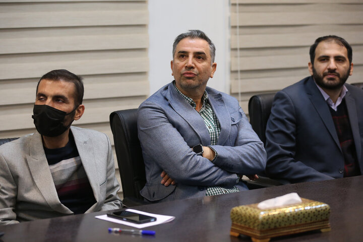 مراسم تودیع و معارفه رئیس مرکز اطلاع‌رسانی ستاد اجرایی فرمان امام