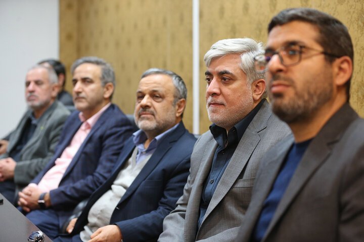 مراسم تودیع و معارفه رئیس مرکز اطلاع‌رسانی ستاد اجرایی فرمان امام