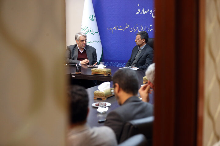 مراسم تودیع و معارفه رئیس مرکز اطلاع‌رسانی ستاد اجرایی فرمان امام