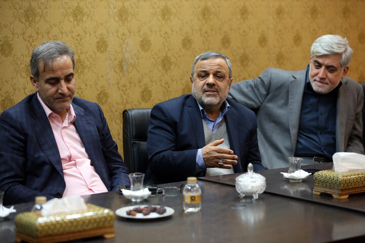 مراسم تودیع و معارفه رئیس مرکز اطلاع‌رسانی ستاد اجرایی فرمان امام