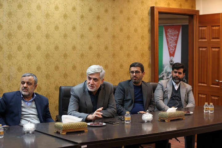 مراسم تودیع و معارفه رئیس مرکز اطلاع‌رسانی ستاد اجرایی فرمان امام