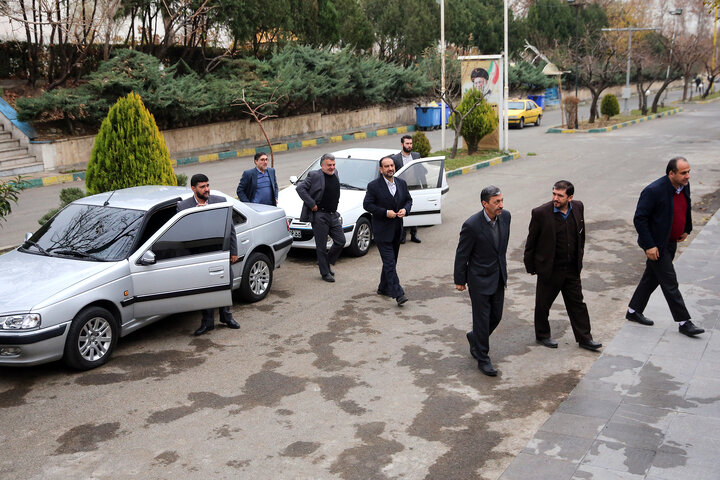 بازدید سیدپرویز فتاح رئیس ستاد اجرایی فرمان امام از منطقه لارک