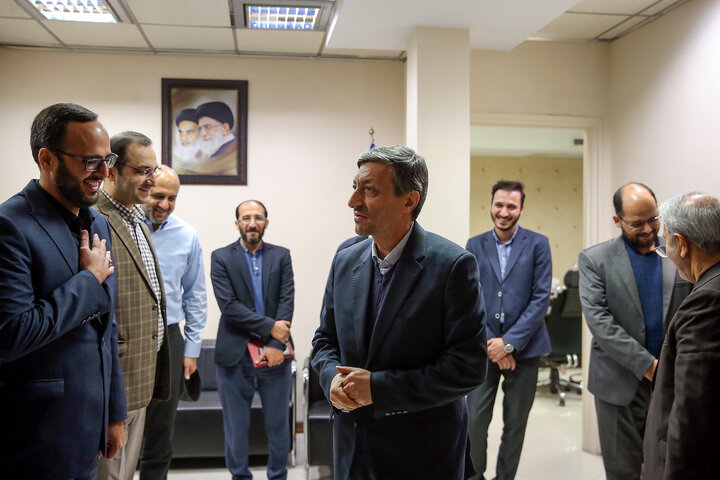 جلسه فتاح با مدیران موسسه دانش بنیان برکت