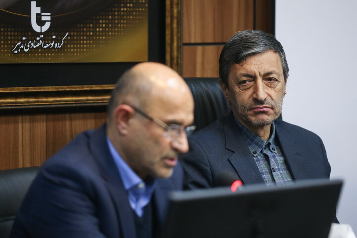 مراسم تودیع و معارفه سرپرست گروه توسعه اقتصادی تدبیر