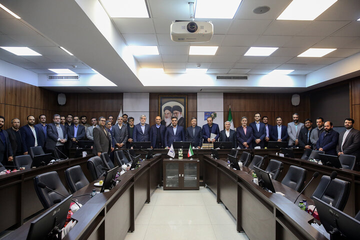 مراسم تودیع و معارفه سرپرست گروه توسعه اقتصادی تدبیر