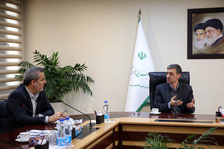 دیدار رئیس بنیاد مسکن انقلاب اسلامی با رئیس ستاد اجرایی فرمان امام