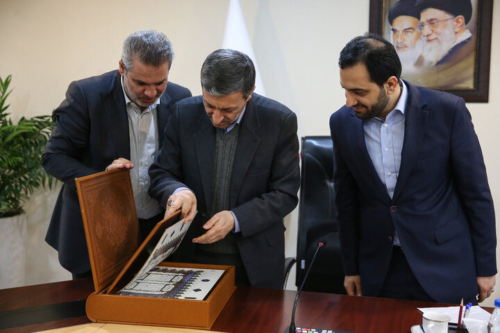 دیدار رئیس بنیاد مسکن انقلاب اسلامی با رئیس ستاد اجرایی فرمان امام