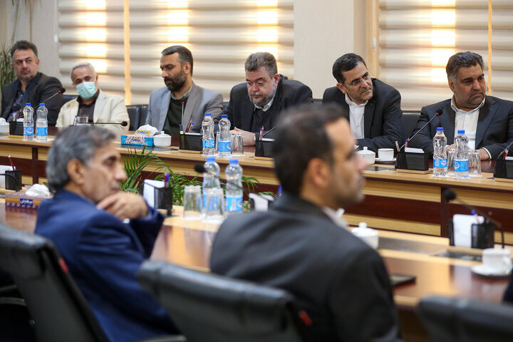 مراسم تودیع و معارفه معاون مالی و اداری  ستاد اجرایی فرمان امام 