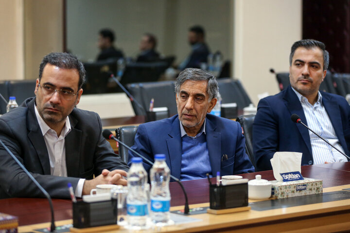 مراسم تودیع و معارفه معاون مالی و اداری  ستاد اجرایی فرمان امام 