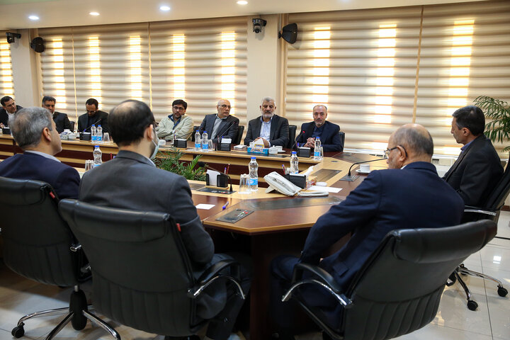 مراسم تودیع و معارفه معاون مالی و اداری  ستاد اجرایی فرمان امام 