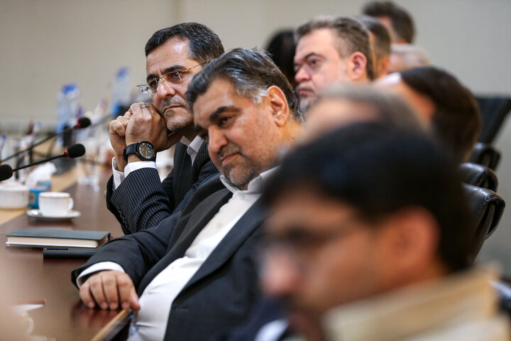 مراسم تودیع و معارفه معاون مالی و اداری  ستاد اجرایی فرمان امام 