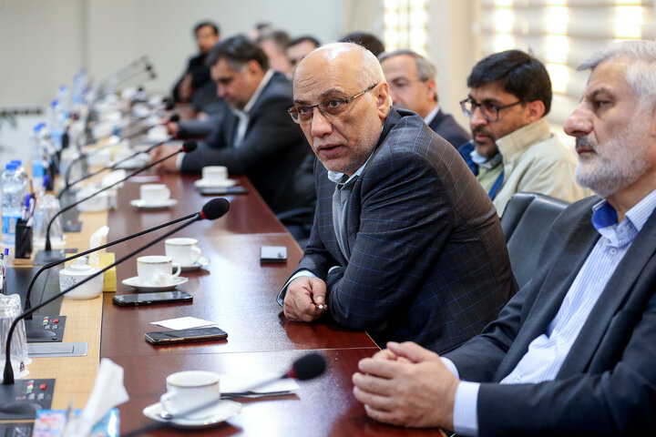 مراسم تودیع و معارفه معاون مالی و اداری  ستاد اجرایی فرمان امام 