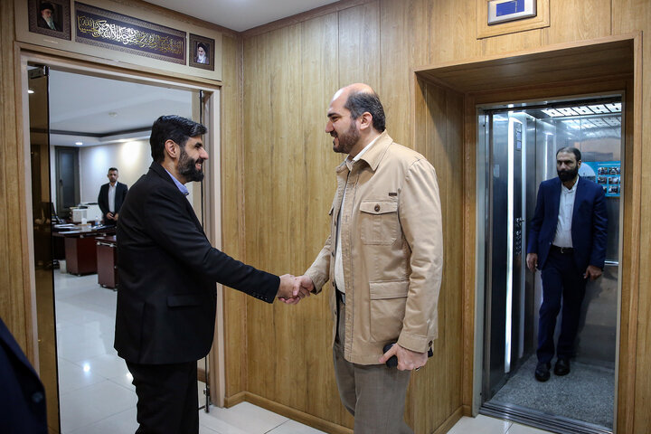 دیدار معاون اجرایی رئیس جمهور با رئیس ستاد اجرایی فرمان امام