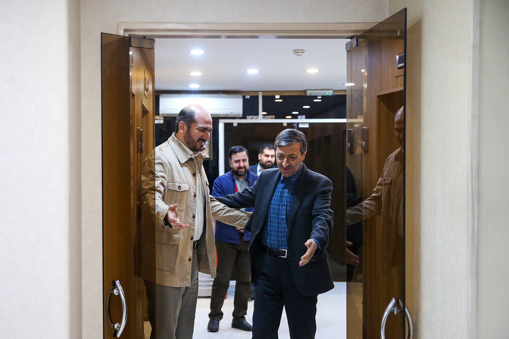 دیدار معاون اجرایی رئیس جمهور با رئیس ستاد اجرایی فرمان امام