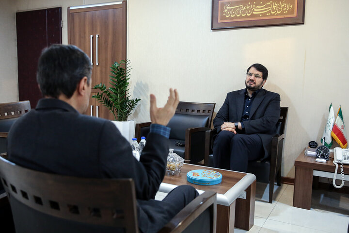 دیدار وزیر راه و شهرسازی با رئیس ستاد اجرایی فرمان امام